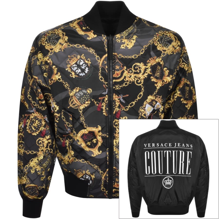 Alternative Image for ProductVersace Jeans Couture Reversible Jacket Black1